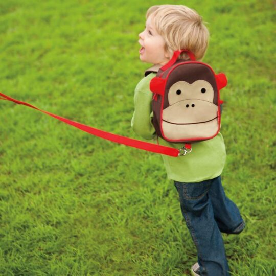 SKIP HOP Zoo Batôžtek s bezpečnostným vodítkom Opička 1r+