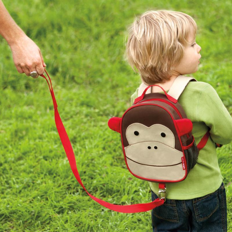 SKIP HOP Zoo Batôžtek s bezpečnostným vodítkom Opička 1r+