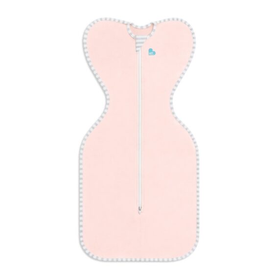Love To Dream Swaddle UP Lite - Zavinovačka, veľkosť M, light pink,  FÁZA 1, 3-6m, 6-8,5kg