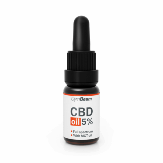 CBD olej 5% - GymBeam