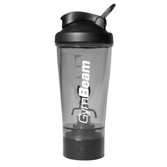 Prenosný elektrický šejker Black - GymBeam