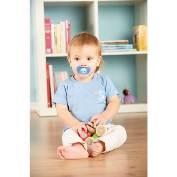 Chicco Physio Air Upokojujúci cumlík, modrý, 16m+