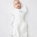 Love To Dream Zavinovačka Swaddle UP, veľkosť S,  ETAPA 1, biela, Original