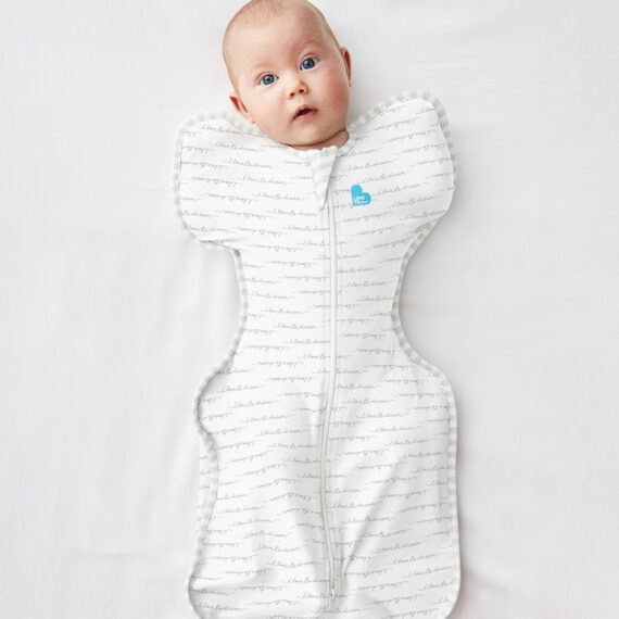 Love To Dream Zavinovačka Swaddle UP, veľkosť S,  ETAPA 1, biela, Original