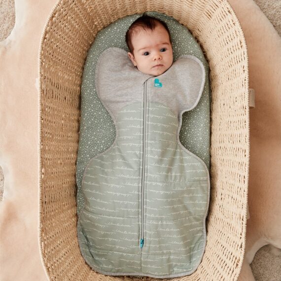 Love To Dream Zavinovačka Swaddle UP, veľkosť M, olivová, ETAPA 1, Warm