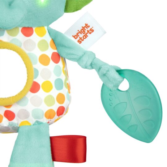 BRIGHT STARTS Hračka s melódiou na C krúžku slon Huggin' Lights ™0m+
