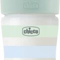 CHICCO Fľaša dojčenská Well-being silikón 150 ml chlapec