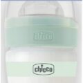 CHICCO Fľaša dojčenská Well-being silikón 150 ml chlapec
