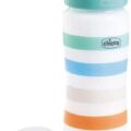CHICCO Fľaša dojčenská Well-being silikón 330 ml chlapec