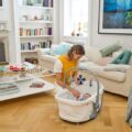 CHICCO Postýlka/lehátko/stolička Chicco Baby Hug Pro - White Cream