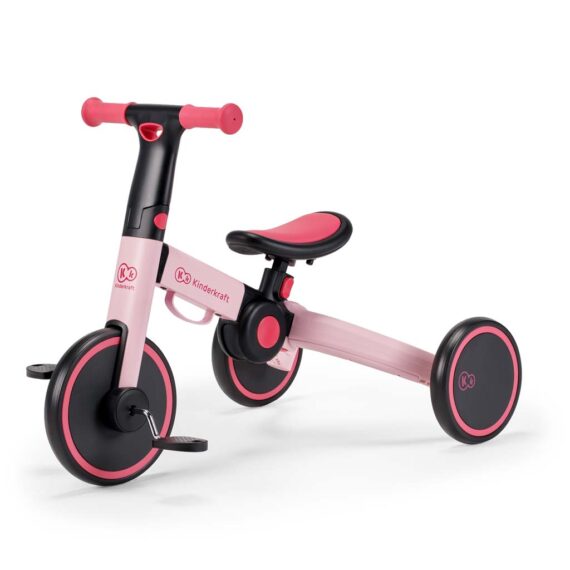 KINDERKRAFT Trojkolka 4TRIKE candy pink