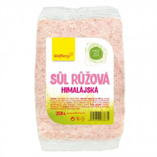 Himalájska ružová soľ - Wolfberry