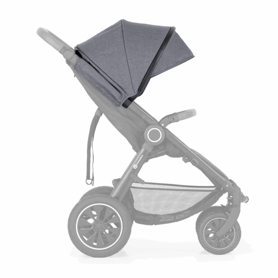 PETITE&MARS Strieška na kočík Street+ Ultimate Grey