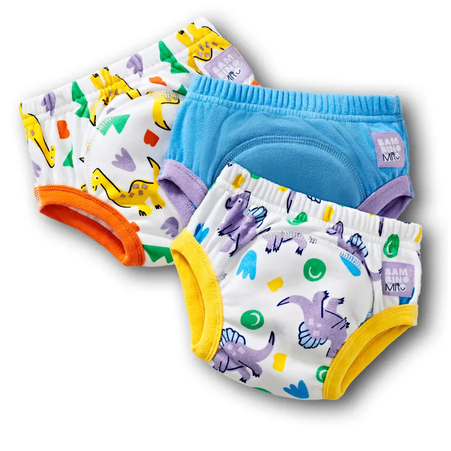 BAMBINO MIO Plienky revolučné učiace 2-3 roky 3 balenie, Brave