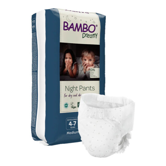 BAMBO Dreamy nohavičky jednorázové Night Pants 4-7 rokov, unisex, 15-35 kg, 10 ks