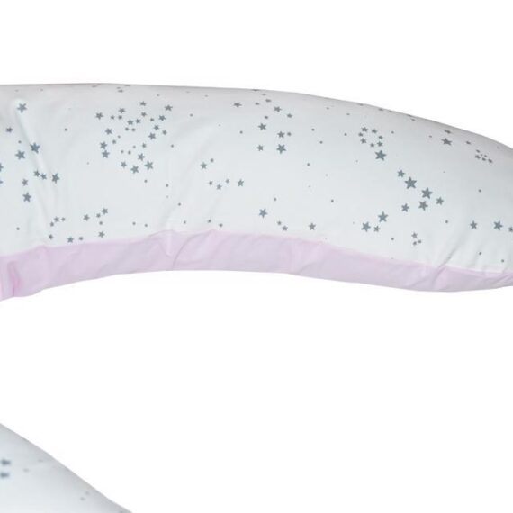 EKO Vankúš na dojčenie Light Pink 180cm