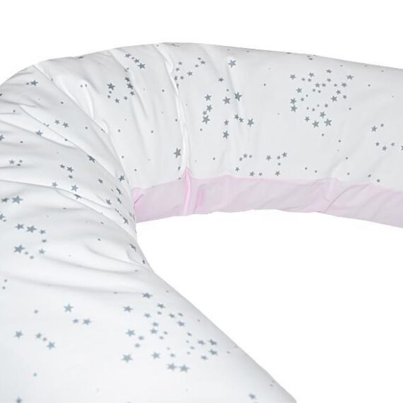EKO Vankúš na dojčenie Light Pink 180cm