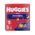 HUGGIES® Nohavičky plienkové nočné Overnights Pants vel. 5 (12-17 kg), 24 ks