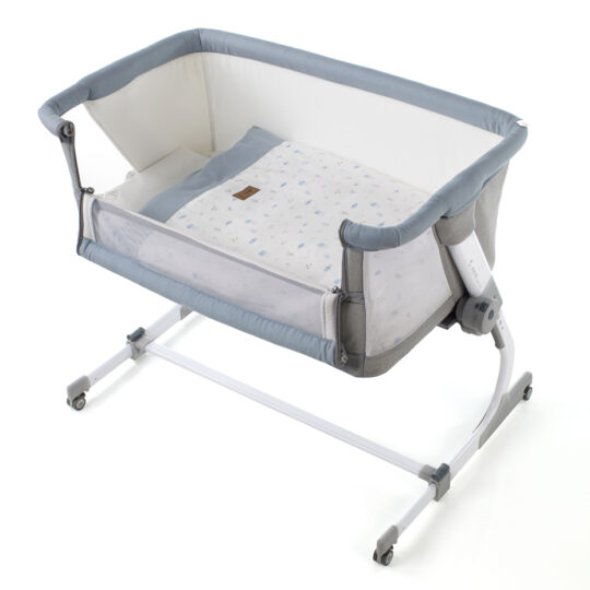 JANÉ Postieľka detská Baby Side II Lazuli Blue