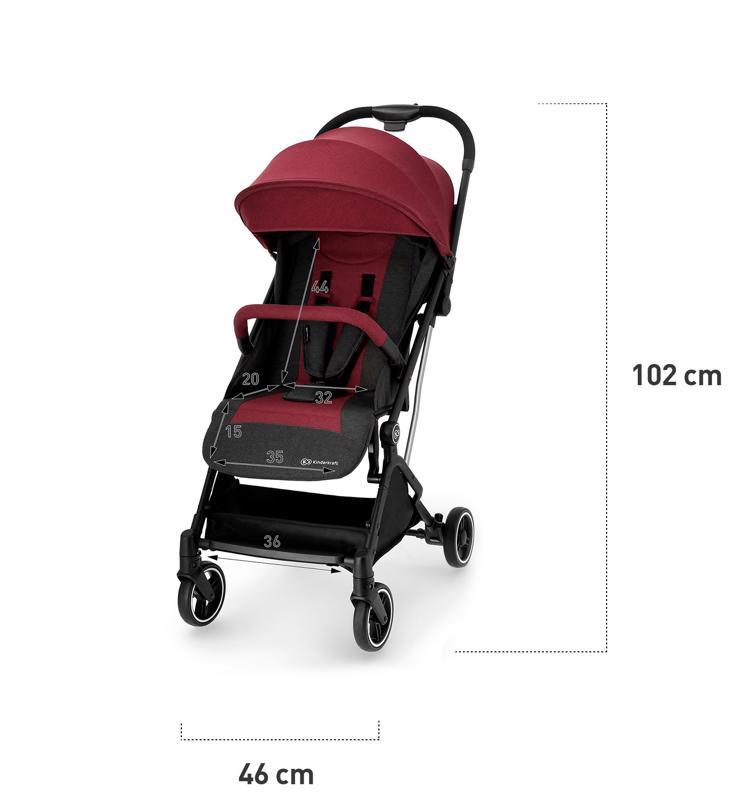 KINDERKRAFT Kočík športový Indy Pink
