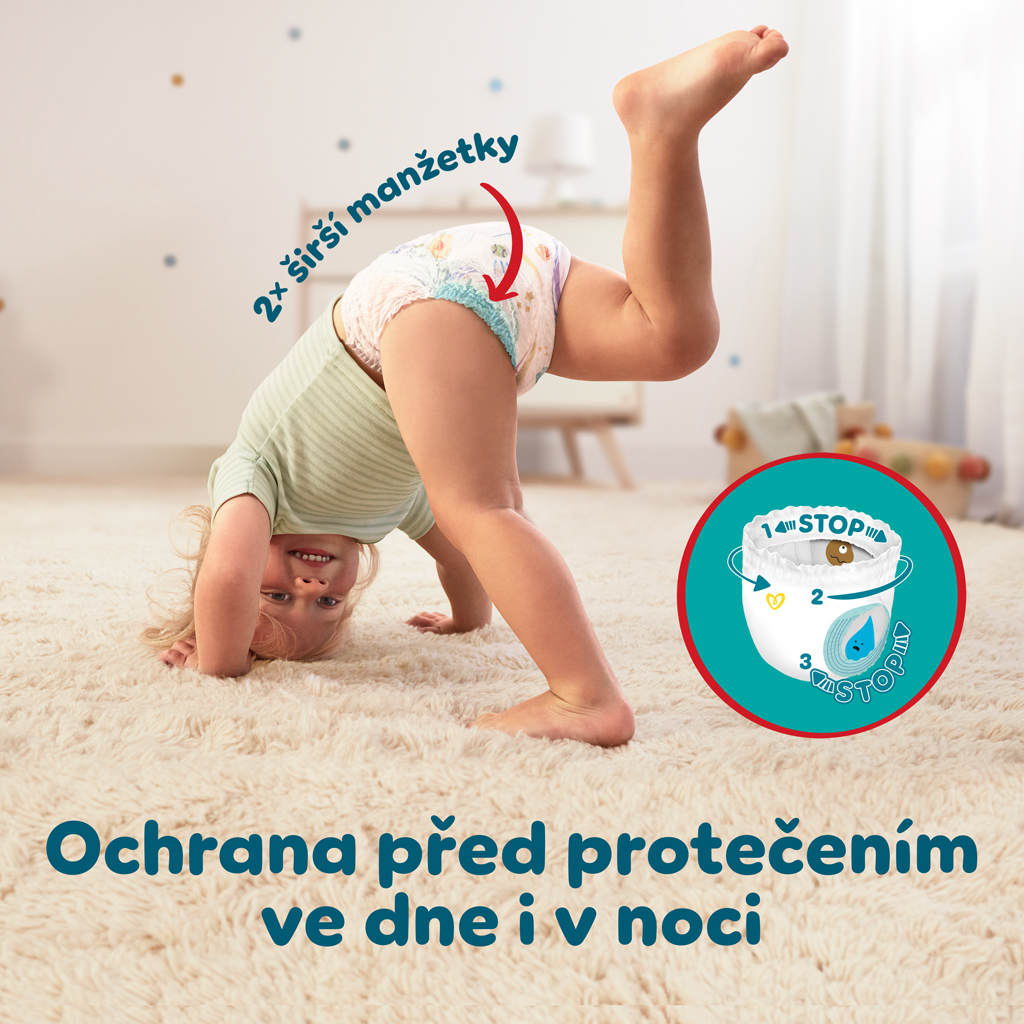 PAMPERS Nohavičky plienkové Premium Care veľ. 5 (11-17 kg) 102 ks
