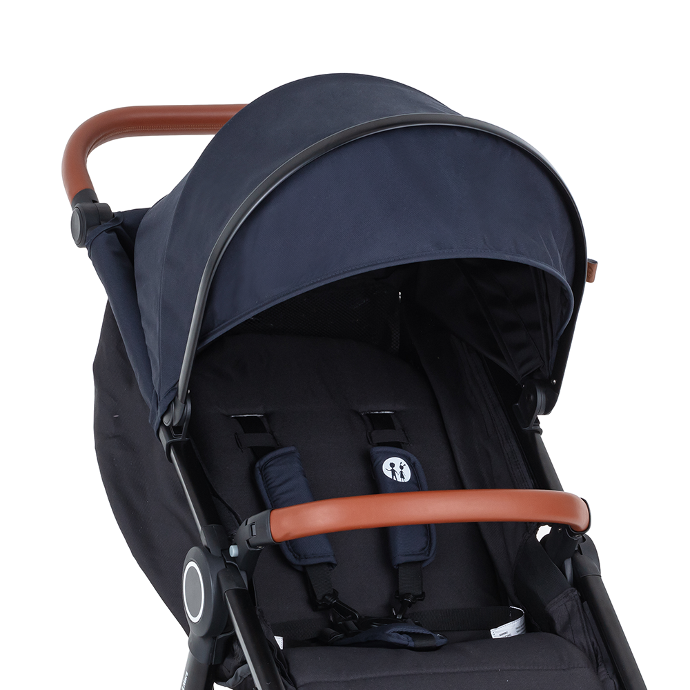 PETITE&MARS Strieška na kočík Street+ Anthracite Blue