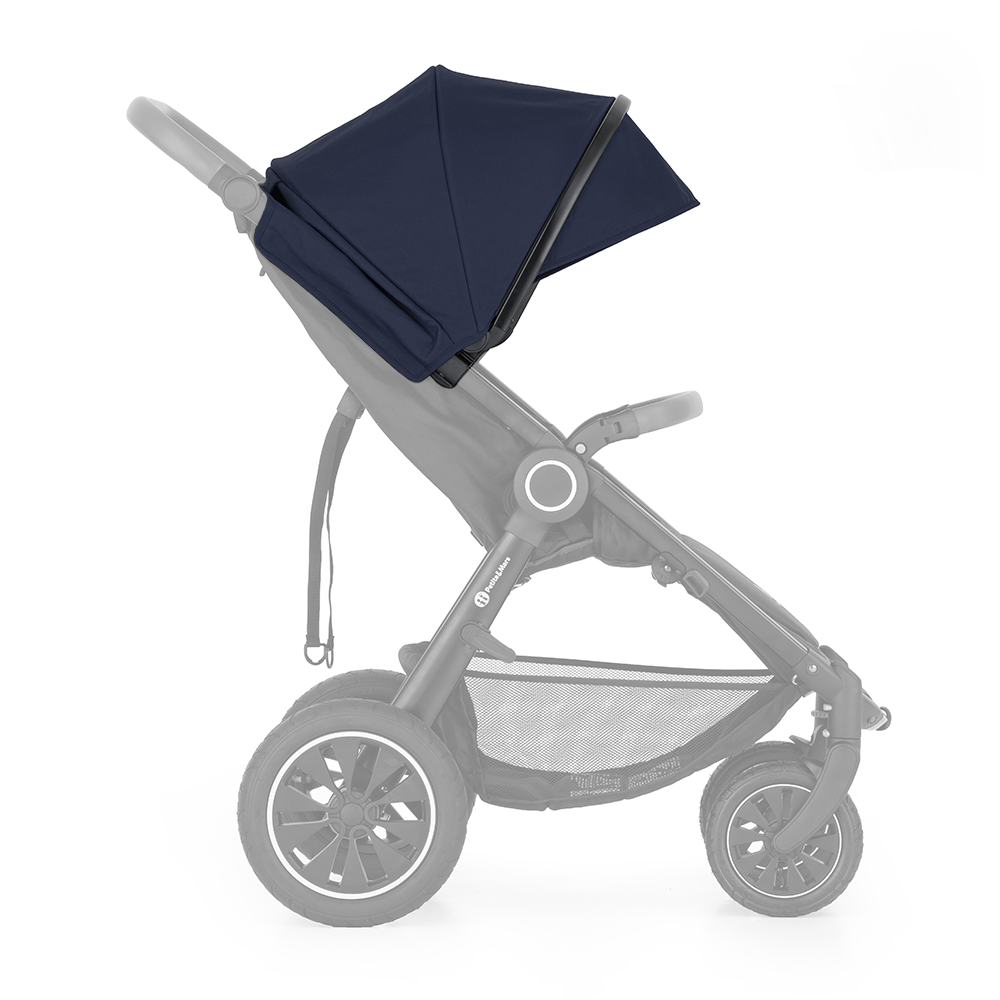 PETITE&MARS Strieška na kočík Street+ Anthracite Blue