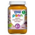 SALVEST Põnn BIO Hovädzie mäso so zeleninovým pyré (190 g)