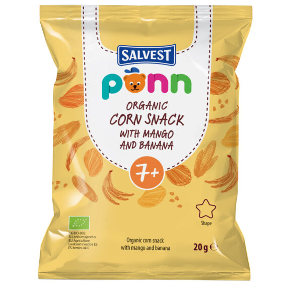 SALVEST Põnn BIO Mangové chrumky (20 g)
