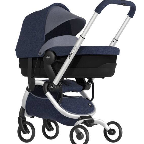 Mima Xari Sport Hlboká vanička ku kočíku, Denim