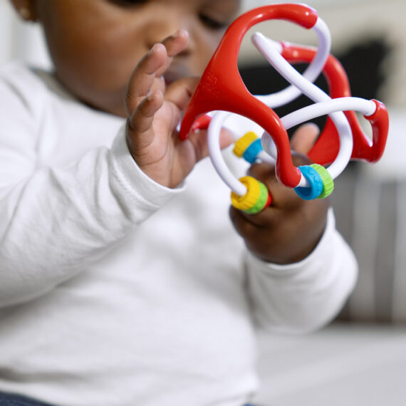 BABY EINSTEIN Hračka lopta senzorická Slide & Swirl™ 0m+