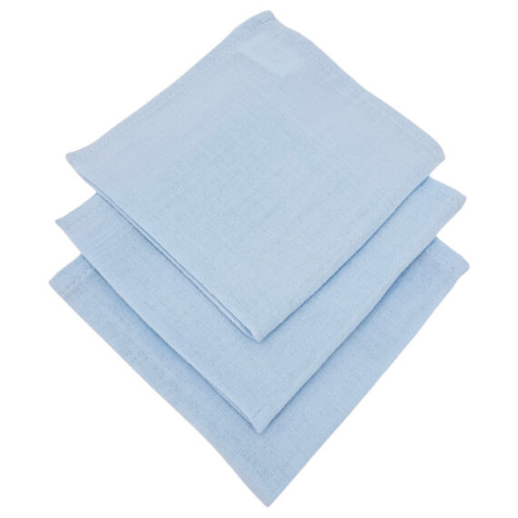 EKO Plienka mušelínová 3ks Blue 30x30 cm