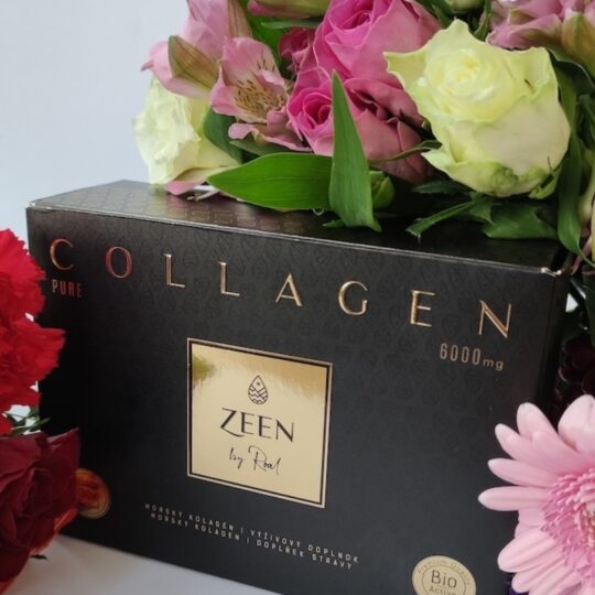 ZEEN Collagen pure 6000mg, Výživový doplnok-Morský kolagén bez príchute, 30x6g