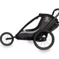HAMAX Vozík za bicykel vr. ramená + kočíkovú set Cocoon One Grey/black