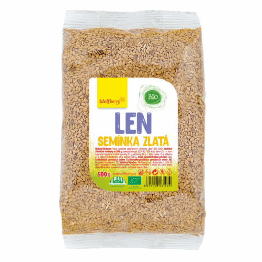 BIO Ľanové semienka zlaté - Wolfberry