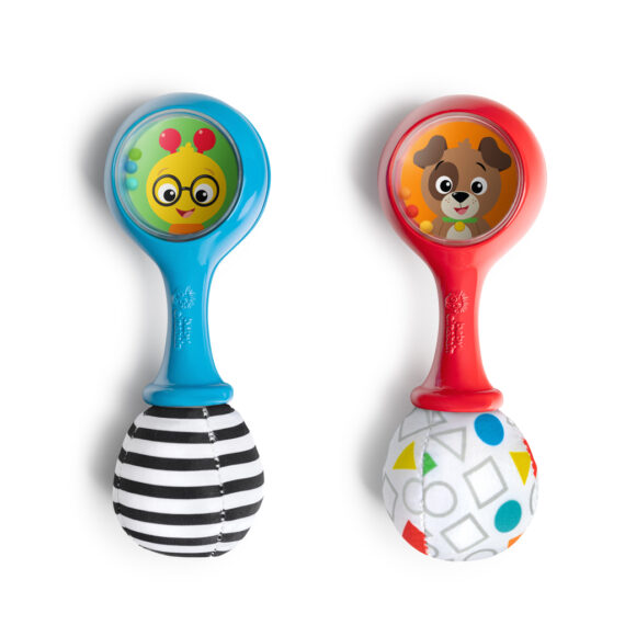 BABY EINSTEIN Hračka hrkálka Shake & Groove™ 2ks, 0m+