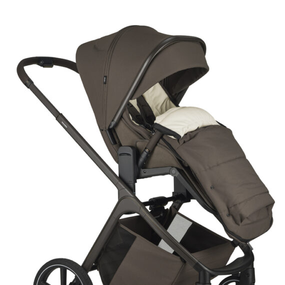 EASYWALKER Fusak ku kočíku Zoey Chestnut Brown