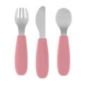 PETITE&MARS Sada príborov s nerezovej ocele Take&Match Dusty Rose 12m+