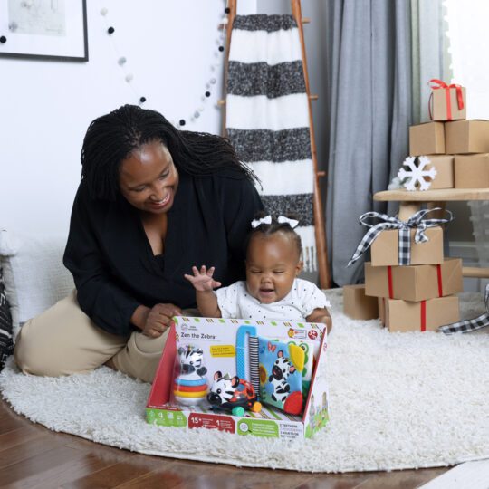 BABY EINSTEIN Darčekový set multisenzorických hračiek Zen the Zebra™ 3m+