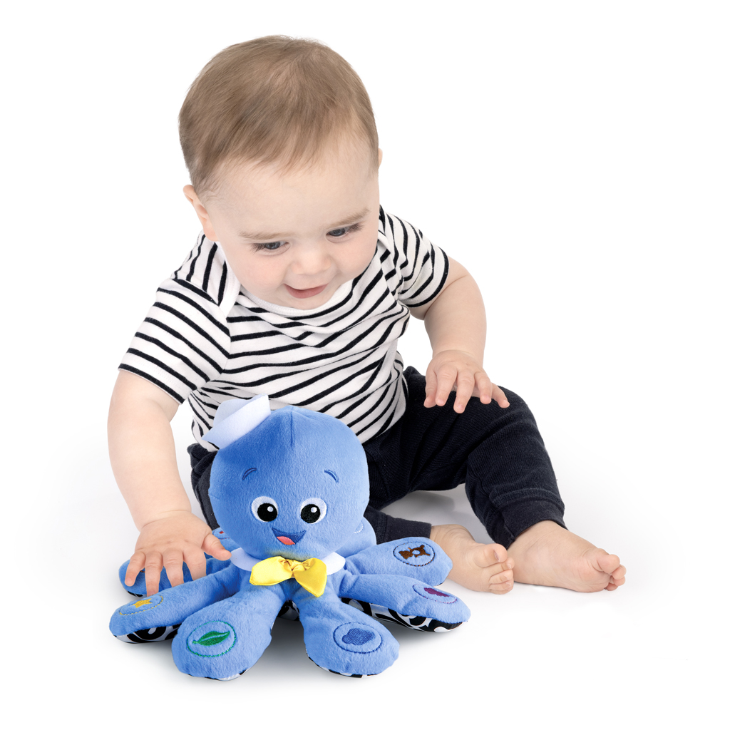 BABY EINSTEIN Hračka hudobná chobotnica Octoplush™ 3m+