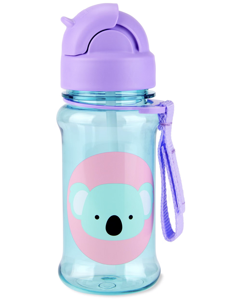 SKIP HOP Zoo tritan Fľaša so slamkou 355ml Koala 12m+