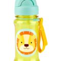 SKIP HOP Zoo tritan Fľaša so slamkou 355ml Lev 12m+