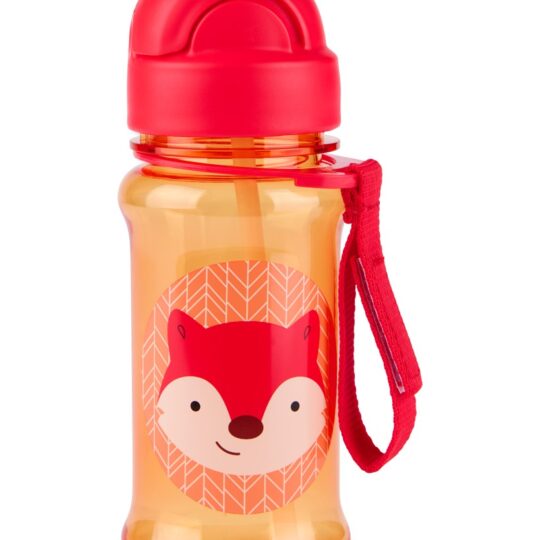 SKIP HOP Zoo tritan Fľaša so slamkou 355ml Líška 12m+