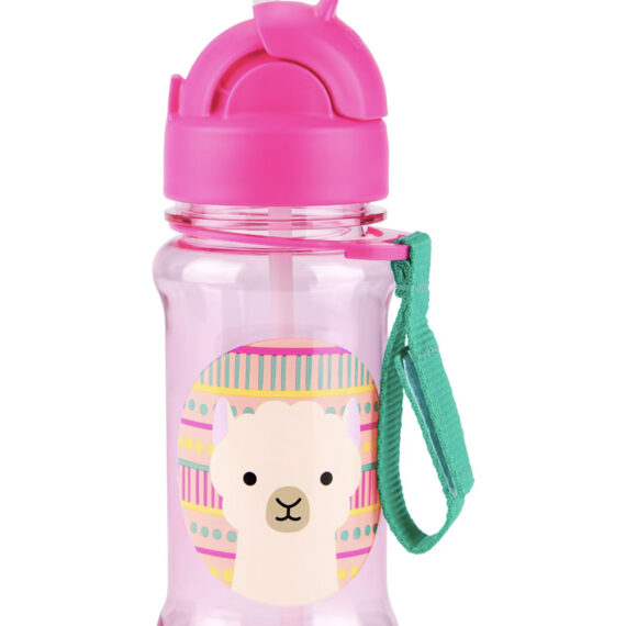 SKIP HOP Zoo tritan Fľaša so slamkou 355ml Llama 12m+