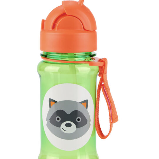 SKIP HOP Zoo tritan Fľaša so slamkou 355ml Medvedík čistotný 12m+