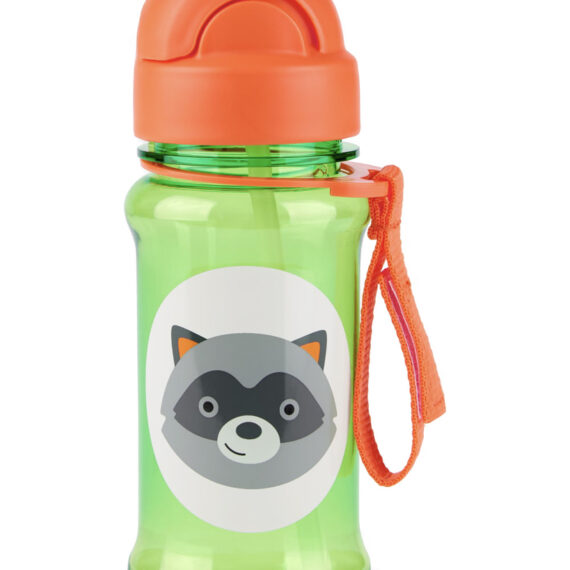 SKIP HOP Zoo tritan Fľaša so slamkou 355ml Medvedík čistotný 12m+