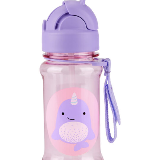 SKIP HOP Zoo tritan Fľaša so slamkou 355ml Narval 12m+