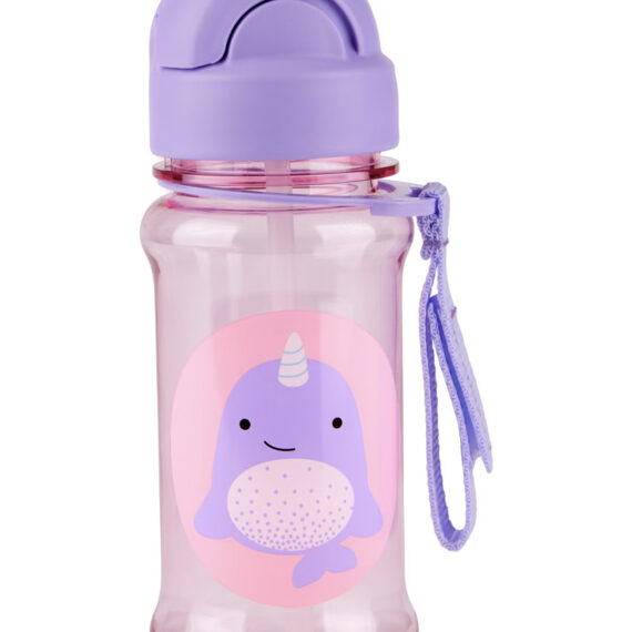 SKIP HOP Zoo tritan Fľaša so slamkou 355ml Narval 12m+