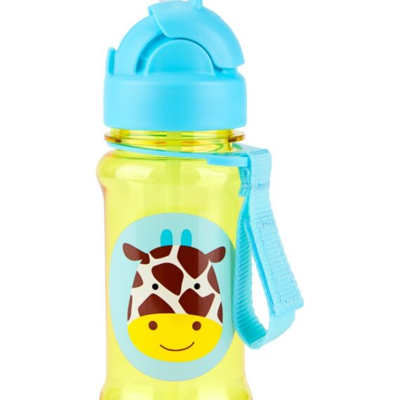 SKIP HOP Zoo tritan Fľaša so slamkou 355ml Žirafa 12m+