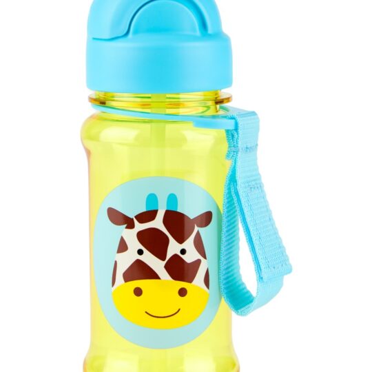 SKIP HOP Zoo tritan Fľaša so slamkou 355ml Žirafa 12m+